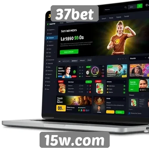 Interface do 37bet melhora a experiência do usuário